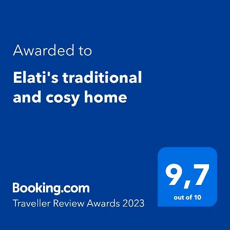 Apartment Elati's Traditional And Cosy